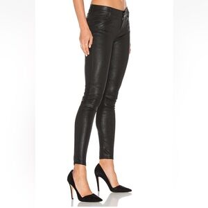 Current/Elliott The Welt Pocket Ankle Skinny Leather pants